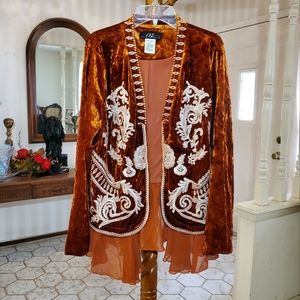 Midnight Velvet Cardigan